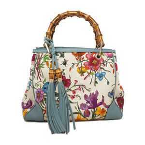 GUCCI Bamboo Shopper Tote Handbag